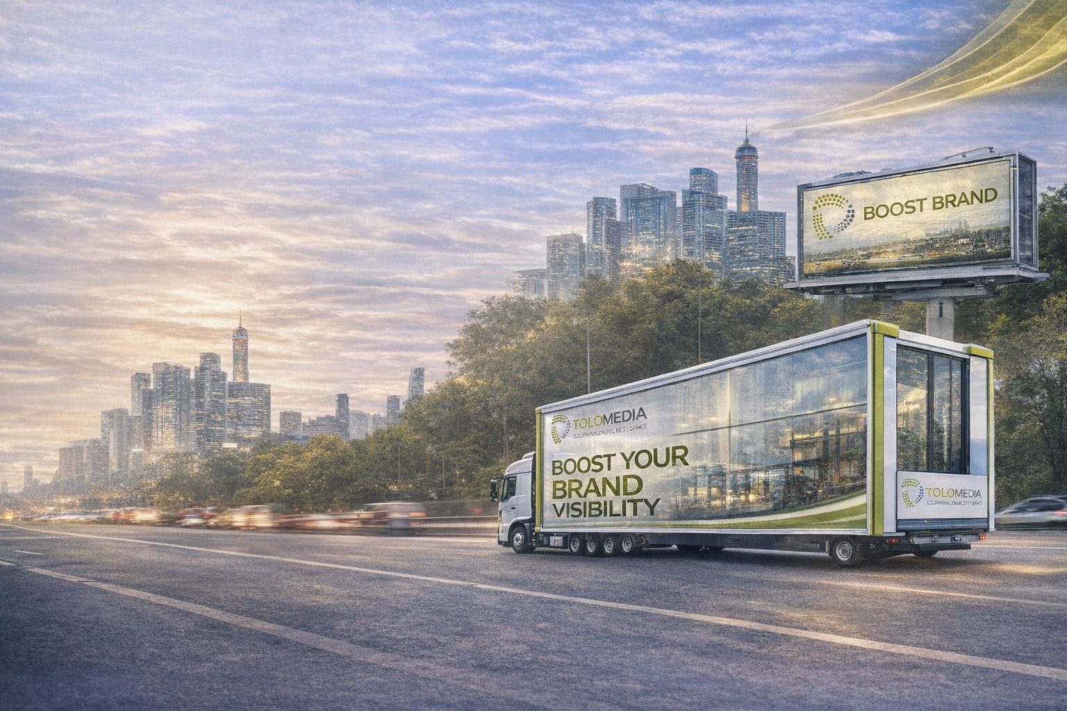 Boost your brand visibility with Tolo Media outdoor advertising